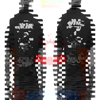 ボウラーのためのボウリングチームの面白い引用 メンズTシャツ バックプリント - Kawaiitshirt