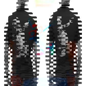 ボウリングピン ダビングサングラス ボウラープレイヤー キッズ メンズ レディース メンズTシャツ バックプリント - Kawaiitshirt