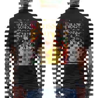 ボサ・ノヴァ・サンバ ミュージック ジャズ ブラジル ブラジル リオデジャネイロ メンズTシャツ バックプリント - Kawaiitshirt