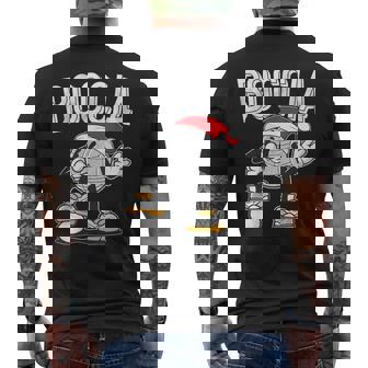 ボッチャ ボッチャボール クリスマスハット ボッチャボール ジャック付き メンズTシャツ バックプリント - Kawaiitshirt