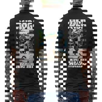 ボネカアンバラブ-イタリアンブレインロットミーム メンズTシャツ バックプリント - Kawaiitshirt