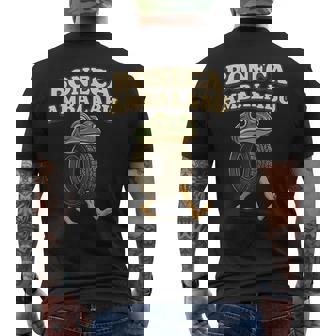 ボネカアンバラブ-イタリアンブレインロットミーム メンズTシャツ バックプリント - Kawaiitshirt