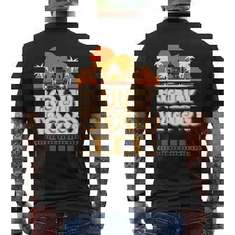 ボリウッド 映画愛好家 ヒンディーシネマ ヴィンテージ インド70年代インド メンズTシャツ バックプリント - Kawaiitshirt