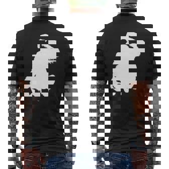 ボルネオオランウータン メンズTシャツ バックプリント - Kawaiitshirt