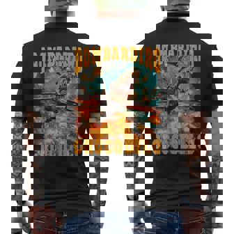 ボンバディロクロコダイルミームクロコダイルファイア-イタリアンブレインロット メンズTシャツ バックプリント - Kawaiitshirt