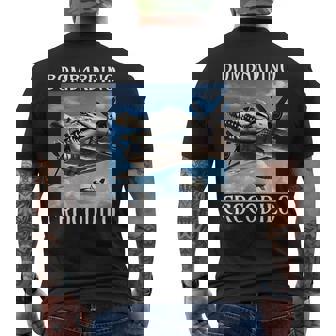 ボンバルディーノクロコダイル メンズTシャツ バックプリント - Kawaiitshirt