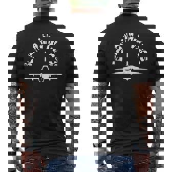 ボーン・ウィズ・ウイングス メンズTシャツ バックプリント - Kawaiitshirt