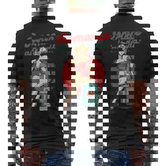 ポップアート ピンナップガール ロマンス Ain't Dead バレンタインシングル メンズTシャツ バックプリント - Kawaiitshirt