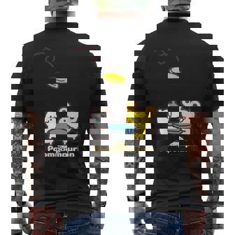 ポムポムプリン マフィン＆スコーン メンズTシャツ バックプリント - Kawaiitshirt