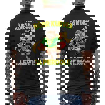 ポーランド製bober Meme Bóbr Bober Kurwa ポーランドビール はいpierdole メンズTシャツ バックプリント - Kawaiitshirt