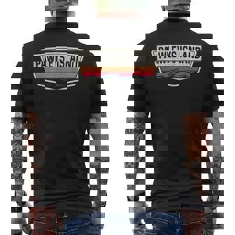 ポーリーズ島 サウスカロライナ州 ポーリーズ島scシールド メンズTシャツ バックプリント - Kawaiitshirt