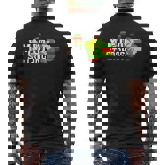 マウイ・ハワイ・ストロングのために祈って メンズTシャツ バックプリント - Kawaiitshirt