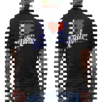 マサヒロが大好き メンズTシャツ バックプリント - Kawaiitshirt