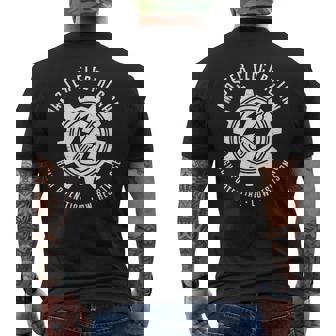 マスター電工高電位低抵抗電気 メンズTシャツ バックプリント - Kawaiitshirt