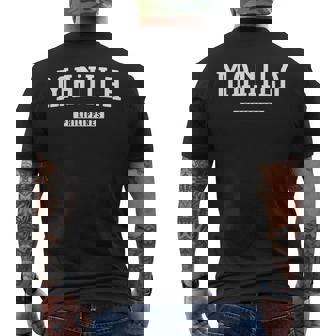 マニラ フィリピン メンズTシャツ バックプリント - Kawaiitshirt