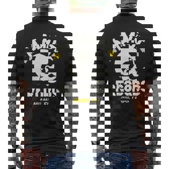 マムート・レコード メンズTシャツ バックプリント - Kawaiitshirt