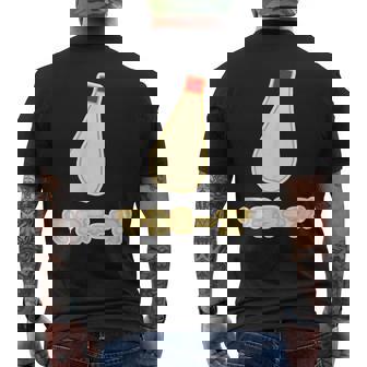 マヨネーズ【マヨラー】ご飯タイム【変なtシャツ屋さん】面白い ポップ デザイン メンズTシャツ バックプリント - Kawaiitshirt