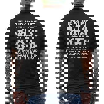 マライ・コフタと出会った日-マライ・コフタ メンズTシャツ バックプリント - Kawaiitshirt