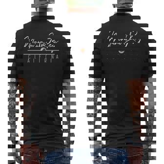 マリーナ・デル・レイ Ca メンズTシャツ バックプリント - Kawaiitshirt