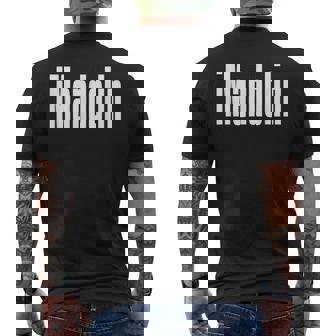 マンドリン ミュージシャン ブルーグラス インディ ファニー プレクトラム メンズTシャツ バックプリント - Kawaiitshirt