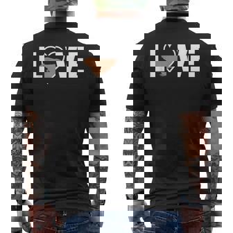 マーモットラブマーモット動物園キーパー メンズTシャツ バックプリント - Kawaiitshirt