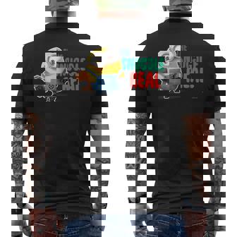 ミニオン Positiveibes Tribecolor メンズTシャツ バックプリント - Kawaiitshirt