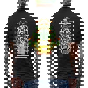 ミニオン Welcome To Para Disetom メンズTシャツ バックプリント - Kawaiitshirt