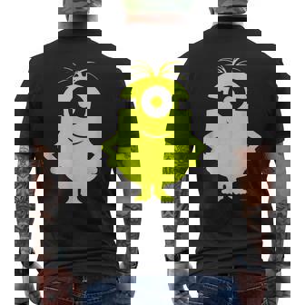 ミニオンilhouettestuart メンズTシャツ バックプリント - Kawaiitshirt