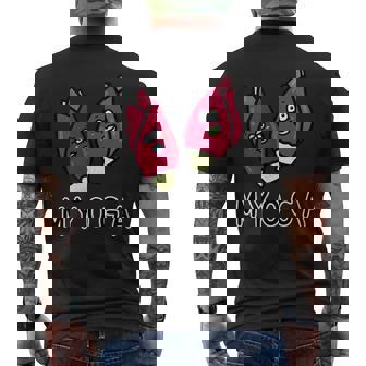 ミョウガさん メンズTシャツ バックプリント - Kawaiitshirt