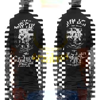 ムエタイ ボクシング エレファント ギフト 格闘技 メンズTシャツ バックプリント - Kawaiitshirt