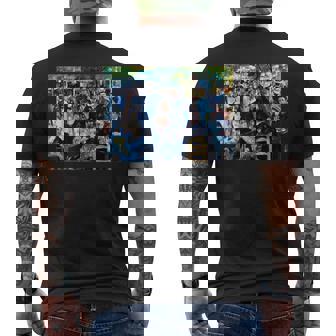 ムーランドラガレットでのダンス メンズTシャツ バックプリント - Kawaiitshirt