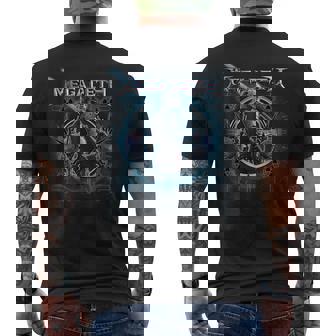 メガデス ディストピア メンズTシャツ バックプリント - Kawaiitshirt