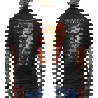 メガデス ヴィクソン メンズTシャツ バックプリント - Kawaiitshirt