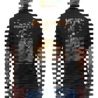 メガデス -O Faro Goodo What Nuclear メンズTシャツ バックプリント - Kawaiitshirt