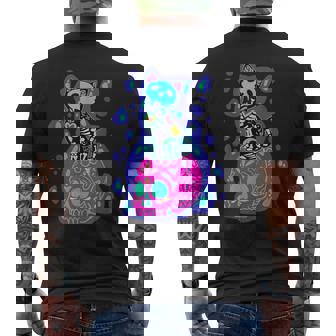 メキシコ シュガースカル メキシカン メンズTシャツ バックプリント - Kawaiitshirt