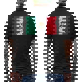 メキシコ国旗グラフィック メンズ レディース キッズ メンズTシャツ バックプリント - Kawaiitshirt