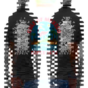 メキシコ湾 フラミンゴ メキシコ湾 1672年以来 メンズTシャツ バックプリント - Kawaiitshirt