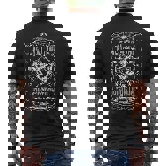 メタルゾーンインセインディストーションストロングサステインギター メンズTシャツ バックプリント - Kawaiitshirt