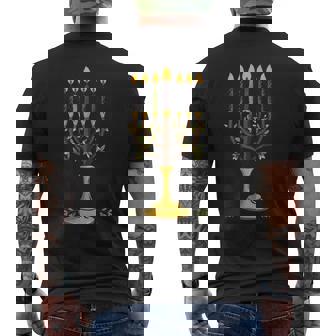 メノラー メンズTシャツ バックプリント - Kawaiitshirt