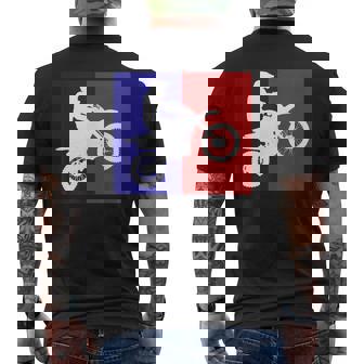 モトクロス オートバイ ダートバイク ギア レーシングウェア オフロード メンズTシャツ バックプリント - Kawaiitshirt