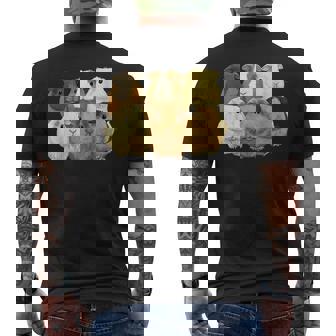 モルモット愛好家のためのモルモット。 メンズTシャツ バックプリント - Kawaiitshirt