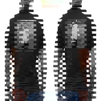 モンスターホラー 映画 ハロウィン ナイト ゾンビ リビング デッド メンズTシャツ バックプリント - Kawaiitshirt