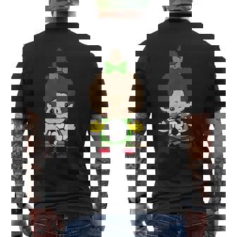 モンチッチグラフィック メンズTシャツ バックプリント - Kawaiitshirt