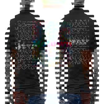 モータウン タイダイ メンズTシャツ バックプリント - Kawaiitshirt