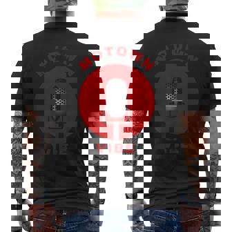 モータウン マイク バイブ ミュージック メンズTシャツ バックプリント - Kawaiitshirt