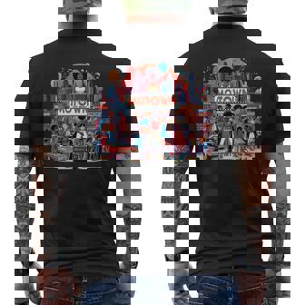 モータウン時代の懐かしい音楽デザイン メンズTシャツ バックプリント - Kawaiitshirt