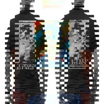 ヨハン・シュトラウス ポスター ミュージシャン 作曲家 メンズTシャツ バックプリント - Kawaiitshirt