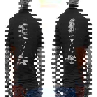 ヨハン・セバスティアン・バッハ 作曲家 ミュージシャン レトロ メンズTシャツ バックプリント - Kawaiitshirt