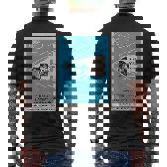 ライカ ファーストドッグ Inpace スタンプ ビンテージ プロパガンダ メンズTシャツ バックプリント - Kawaiitshirt