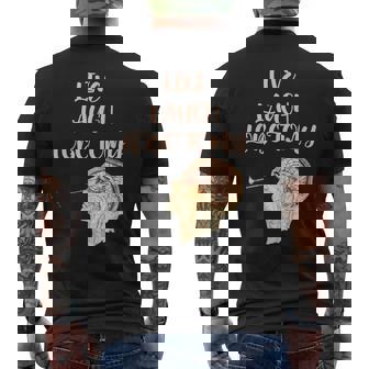 ライブ・ラフ・ロボトミー メンズTシャツ バックプリント - Kawaiitshirt